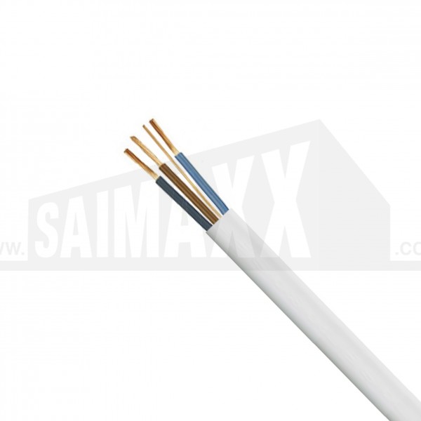 White 1.5mm x 100m 6243BH < LSZH > Cable Roll (3 Core + Earth) Low Smoke Zero Ha
