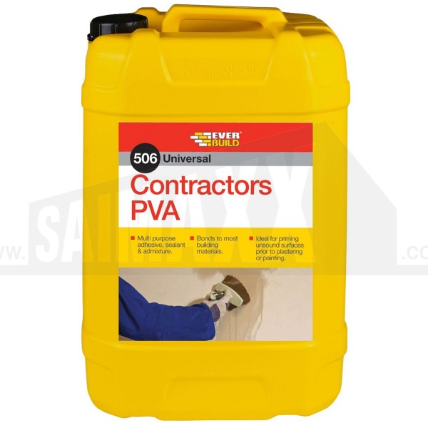 Everbuild 506 Contractors PVA 25kg