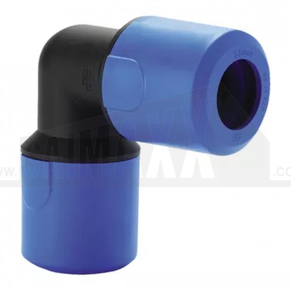 Speedfit Blue MDPE Elbow 90deg Bend