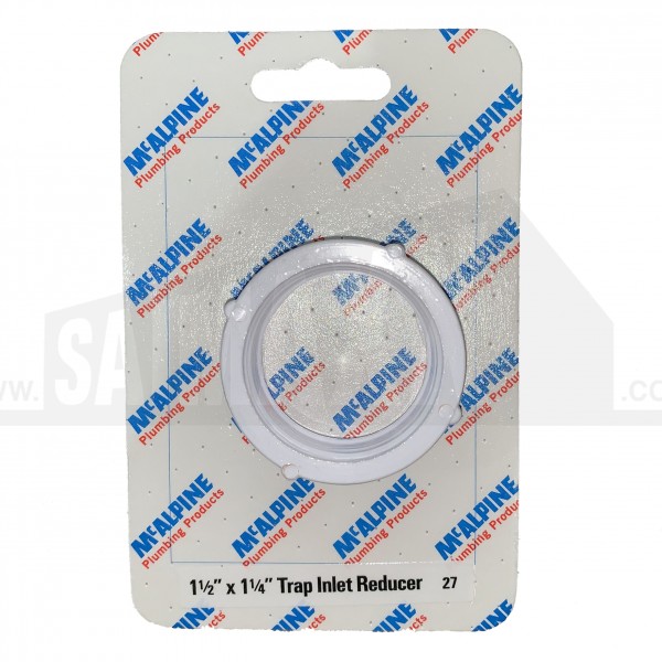 McAlpine 1.5 x 1.25" Trap Inlet Reducer CARD 27