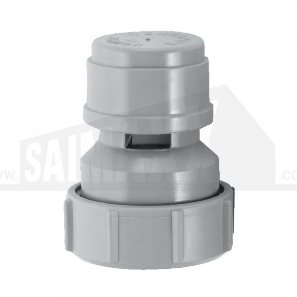 McAlpine 1.1/4" Air Admittance Valve Grey Ventapipe Compression VP15M