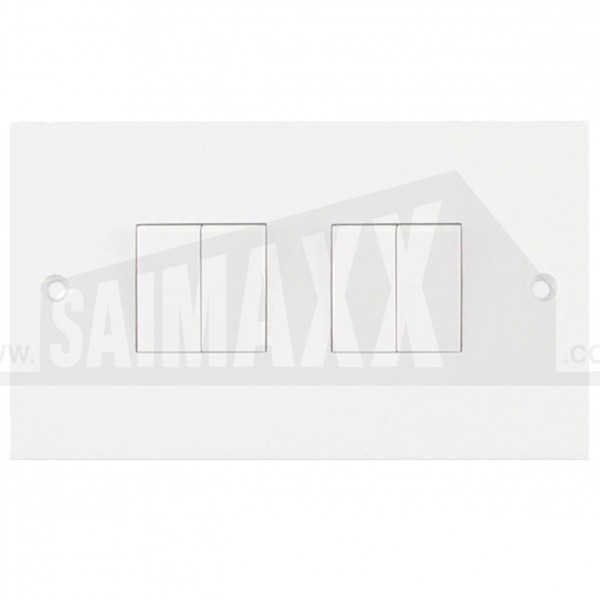 SQUARE EDGE 4g 2w Light Switch