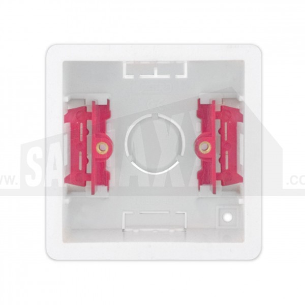 1g 47mm Single Dry Lining Back Box