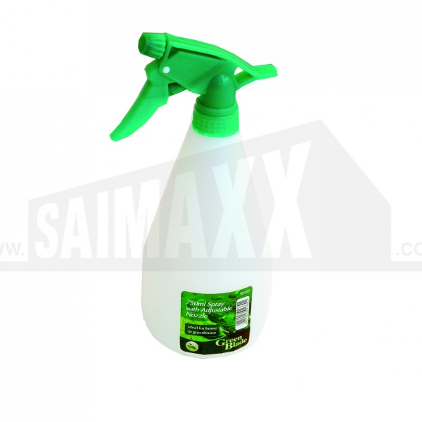 Green Blade 750ml SMALL Spray Bottle with Adjustable Nozzle
