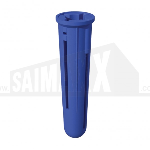 Timco BLUE Plastic Wall Plugs 40pc Mini Box (Drill 10mm) 48mm Length