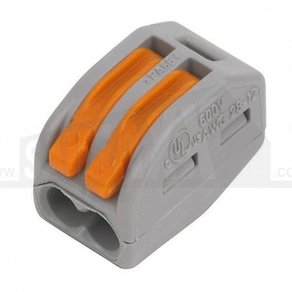 2 Pole Lever Connectors 50pc Pack (Series 222)