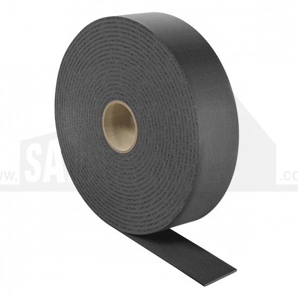 Acoustic Isolation Foam Strip Self Adhesive Tape Roll 70mm x 30m