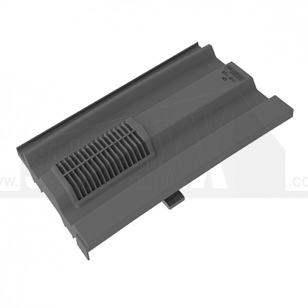 InVentive Flush Fit Tile Ventilator for Marley Ludlow+ Smooth Grey