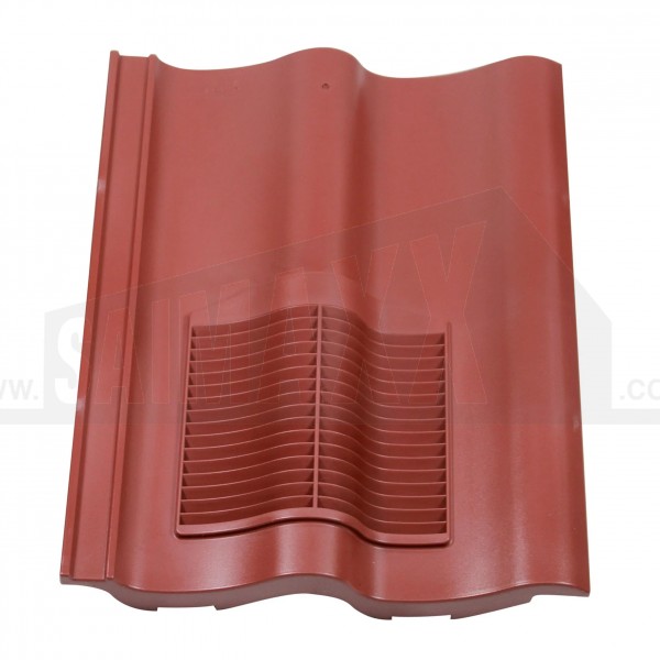 Flush Fit Tile Ventilator for Marley Mendip Old English Red