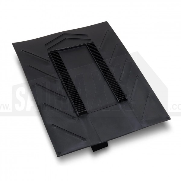 Flush Fit Tile Ventilator for Black Roof Slates 450 x 230mm