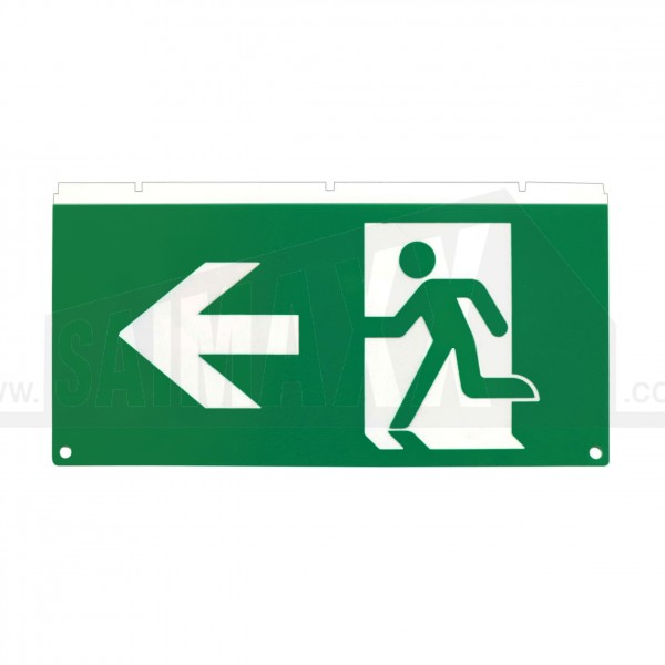 Lumilife Emergency LED Fire Exit Legend LEFT ARROW ( use with 117982 )