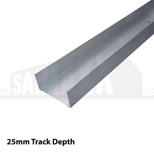 Metal Economy Partitioning Track 72mm x 3.0m (25mm Depth)
