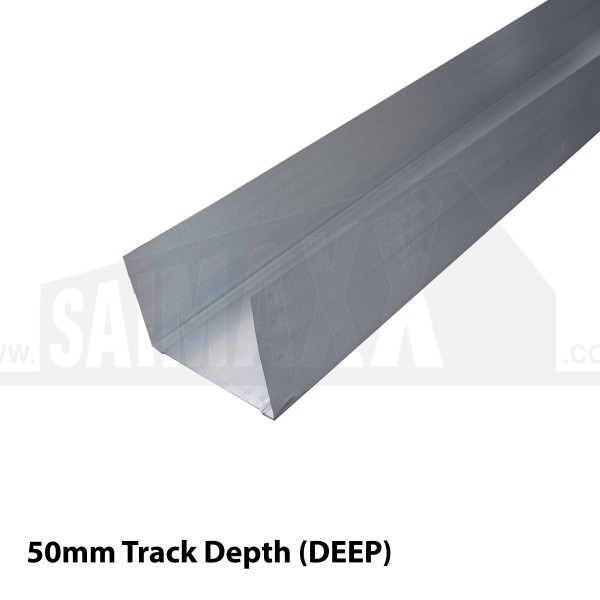 Metal Economy Partitioning Track 94mm x 3.0m (50mm DEEP Depth)