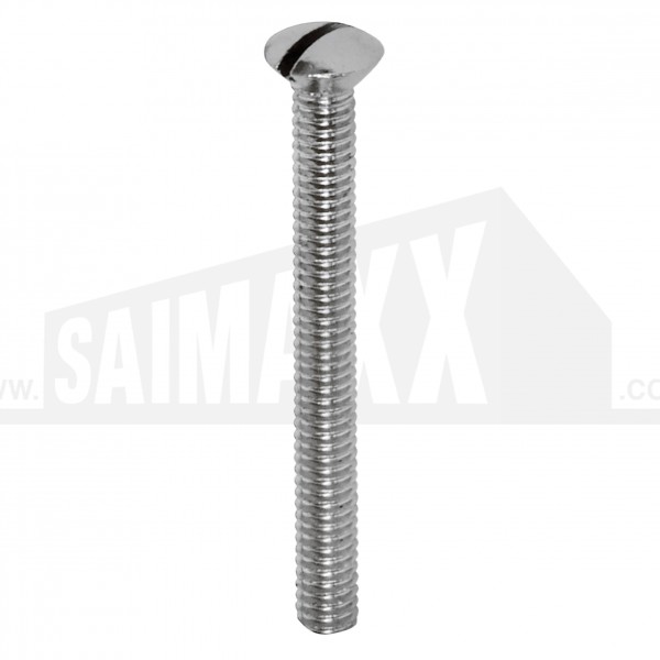 Electrical Plug Socket Screws M3.5x 50mm Nickel Plated 10pc SMALL PK