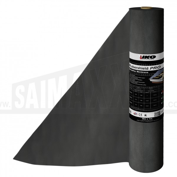 IKO Rubershield PRO Breathable Membrane 1.5m x 50m Roll (140gsm)
