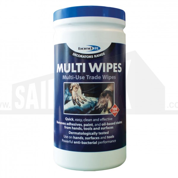 Bond-it Multi-Wipes 100pc < STANDARD PACK >