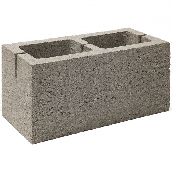 215mm HOLLOW Concrete Block 7.3N (1390Kg Density)