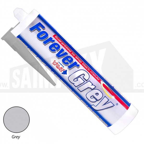 Everbuild Forever Grey Silicone C3 Cartridge