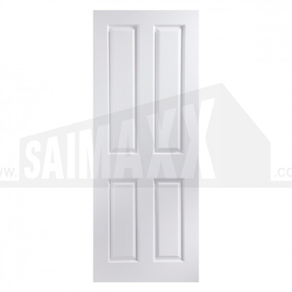 FD30 Firecheck 4-Panel Internal 2'3"x6'6" (686 x 1981 x 44mm) Smooth Finish Door