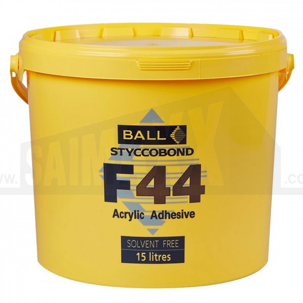 Ball Styccobond F44 Acrylic Adhesive for Vinyl Flooring 15L