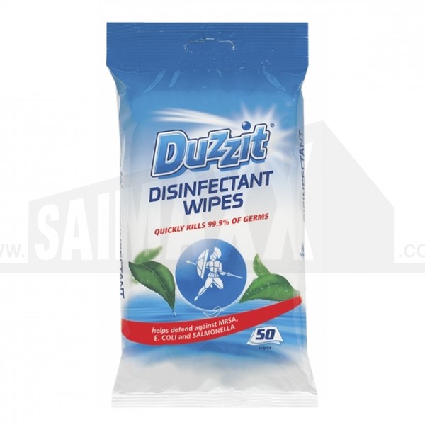 Duzzit Disinfectant Wipes - 50 wipes pack