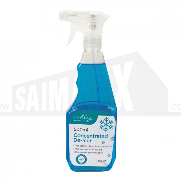 Ashley Concentrated De-Icer Aerosol Spray Bottle 500ml