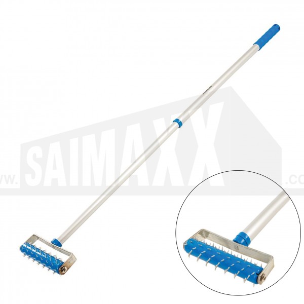 Silverline Wallpaper Perforator (150mm Wide) with Extension Handle