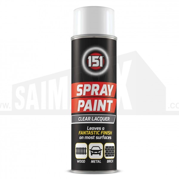 151 Spray Paint CLEAR LACQUER 250ml