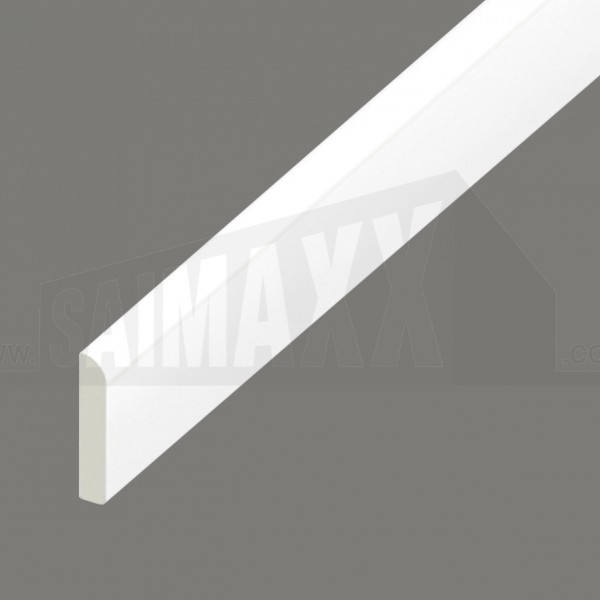 Edge Fillet Window Finishing Trim 20mm x 5m uPVC White