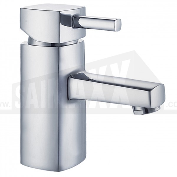 Loui Mono Single Lever Basin Mixer Tap & Pop Up Waste Chrome
