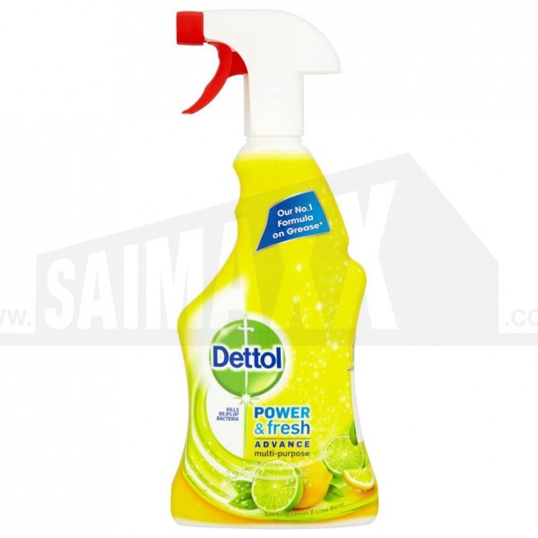 Dettol Power & Fresh Multi Purpose Antibacterial  Cleaning Spray - Citrus 500ml