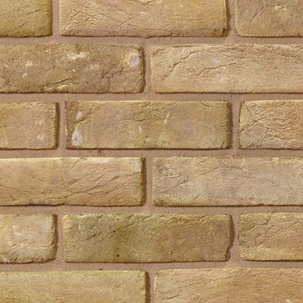 Golden-Yellow Aged London Stock Facing Brick SAMPLE PANEL