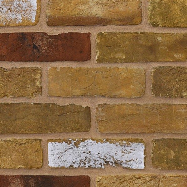 Yellow Victorian Works Multi Stock Facing Brick Metric 65mm