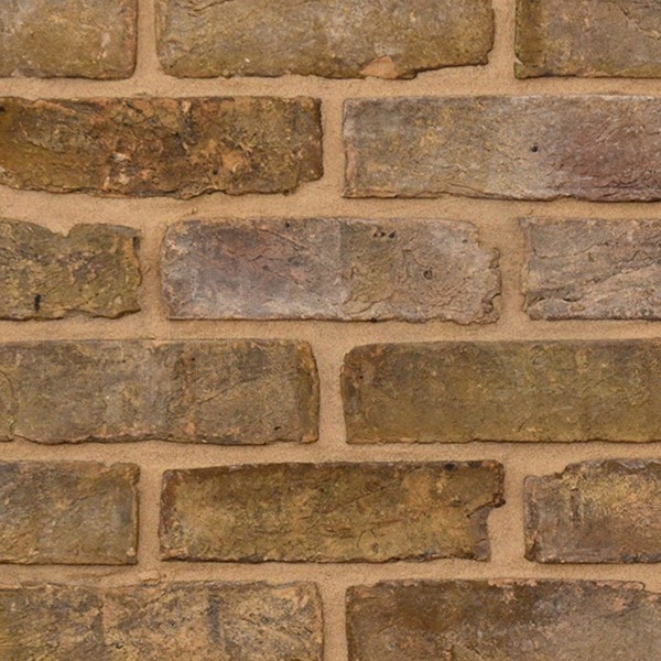 Mustard-Yellow Riverside London Stock Facing Brick SAMPLE PANEL