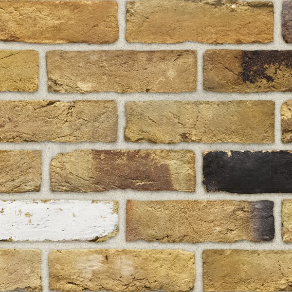 Stratford Weathered Yellow Reclamation Stock Brick IMPERIAL 68mm
