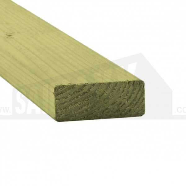 Graded TREATED Carcassing Timber 47x125 (5" by 2" approx)