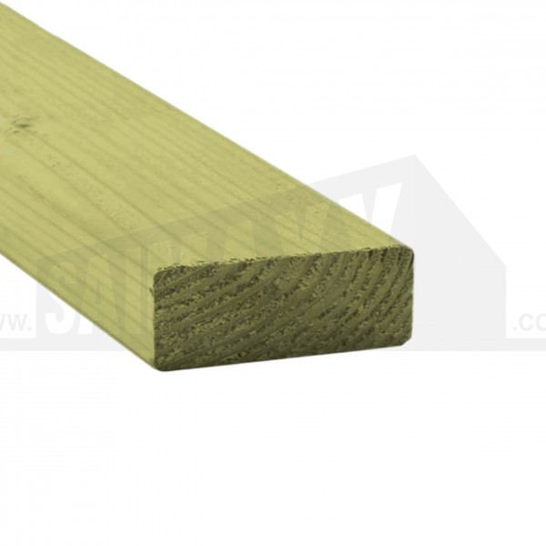 47 x 150 x 3600 mm Nom C24 Graded TREATED Carcassing Timber (6" by 2")