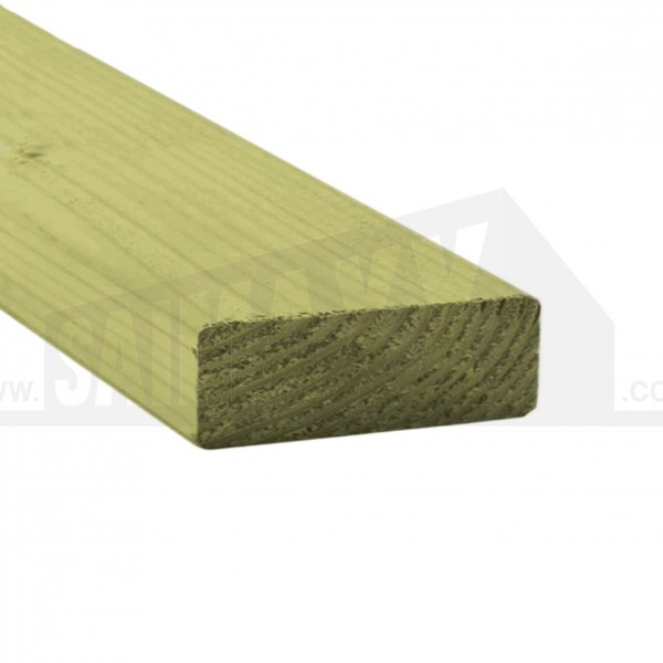 47 x 175 x 4800 mm Nom C24 Graded TREATED Carcassing Timber (7" by 2")