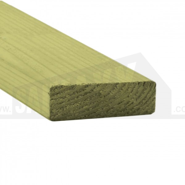 47 x 200 x 3600 mm Nom C24 Graded TREATED Carcassing Timber (8" by 2")