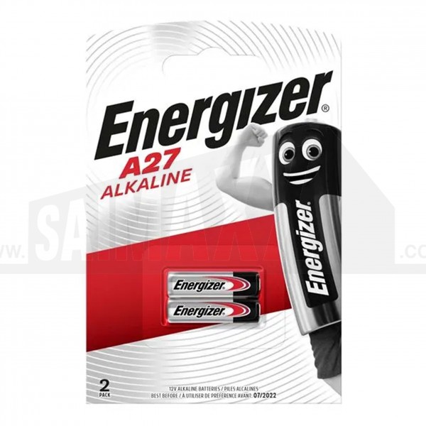 Energizer 12v Alkaline Batteries A27 2pc