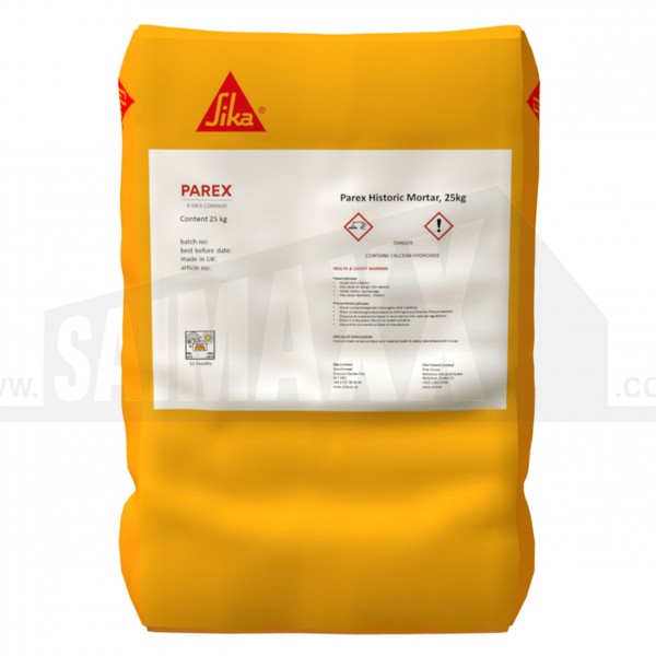 Sika Parex Pointing Mortar HISTORIC 25kg Bag EA2071 Portland