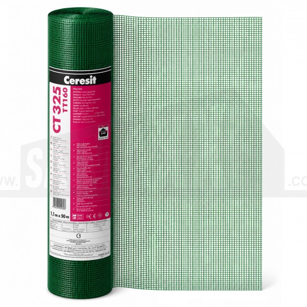 Ceresit CT325 160gsm Glass Fibre Reinforcement Mesh Roll 1.1 x 50m (55m2)