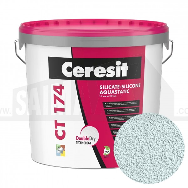 Ceresit CT174 Silicate Silicone Render 1.5mm 25kg ADRIATIC 1