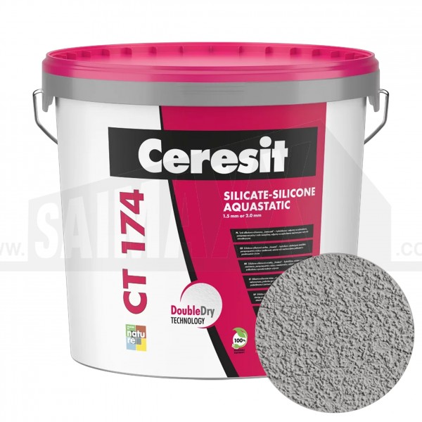 Ceresit CT174 Silicate Silicone Render 1.5mm 25kg ETNA 5