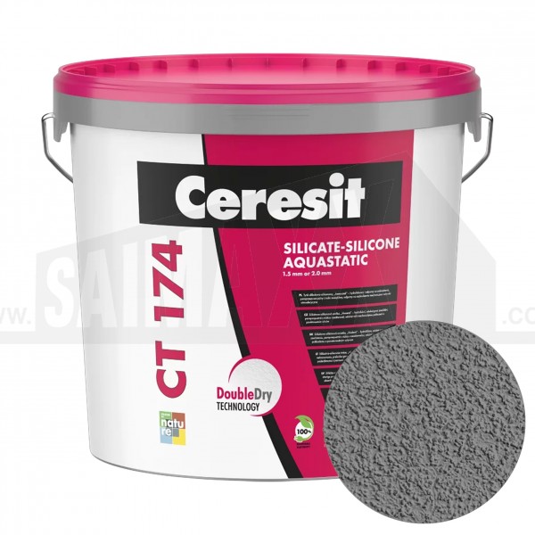 Ceresit CT174 Silicate Silicone Render 1.5mm 25kg ETNA 6