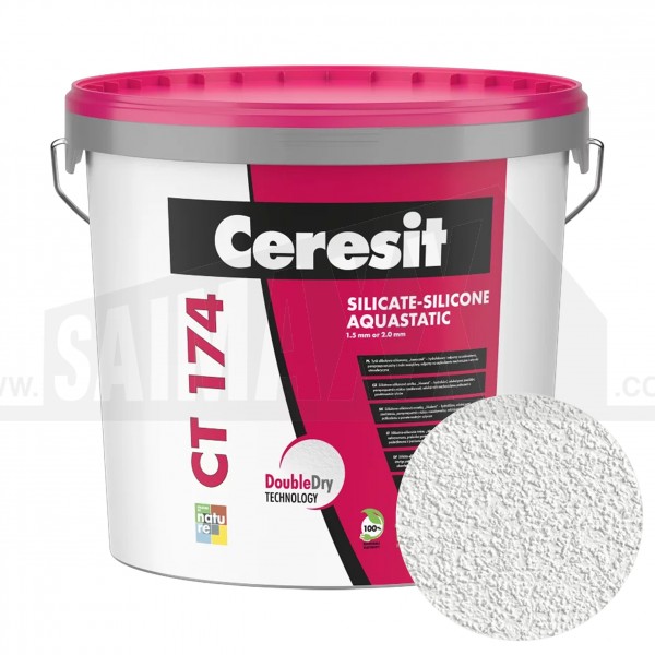Ceresit CT174 Silicate Silicone Render 1.5mm 25kg LANZAROTE 1