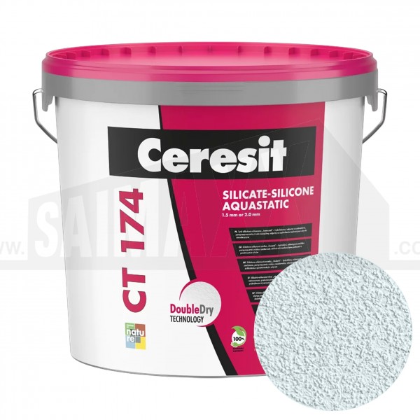 Ceresit CT174 Silicate Silicone Render 1.5mm 25kg PACIFIC 1
