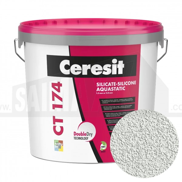 Ceresit CT174 Silicate Silicone Render 1.5mm 25kg SIBERIA 2