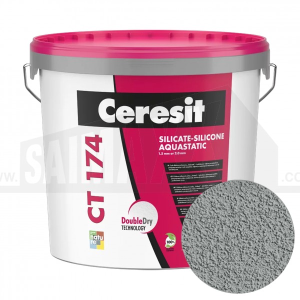 Ceresit CT174 Silicate Silicone Render 1.5mm 25kg STROMBOLI 5