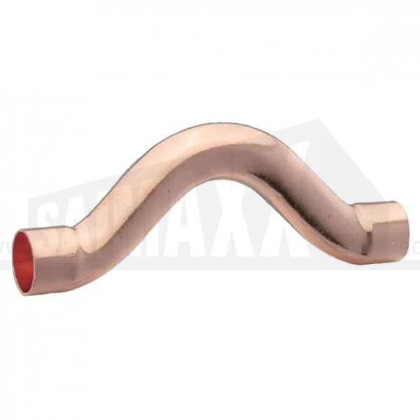 Endfeed Copper Full Cross Over 15mm